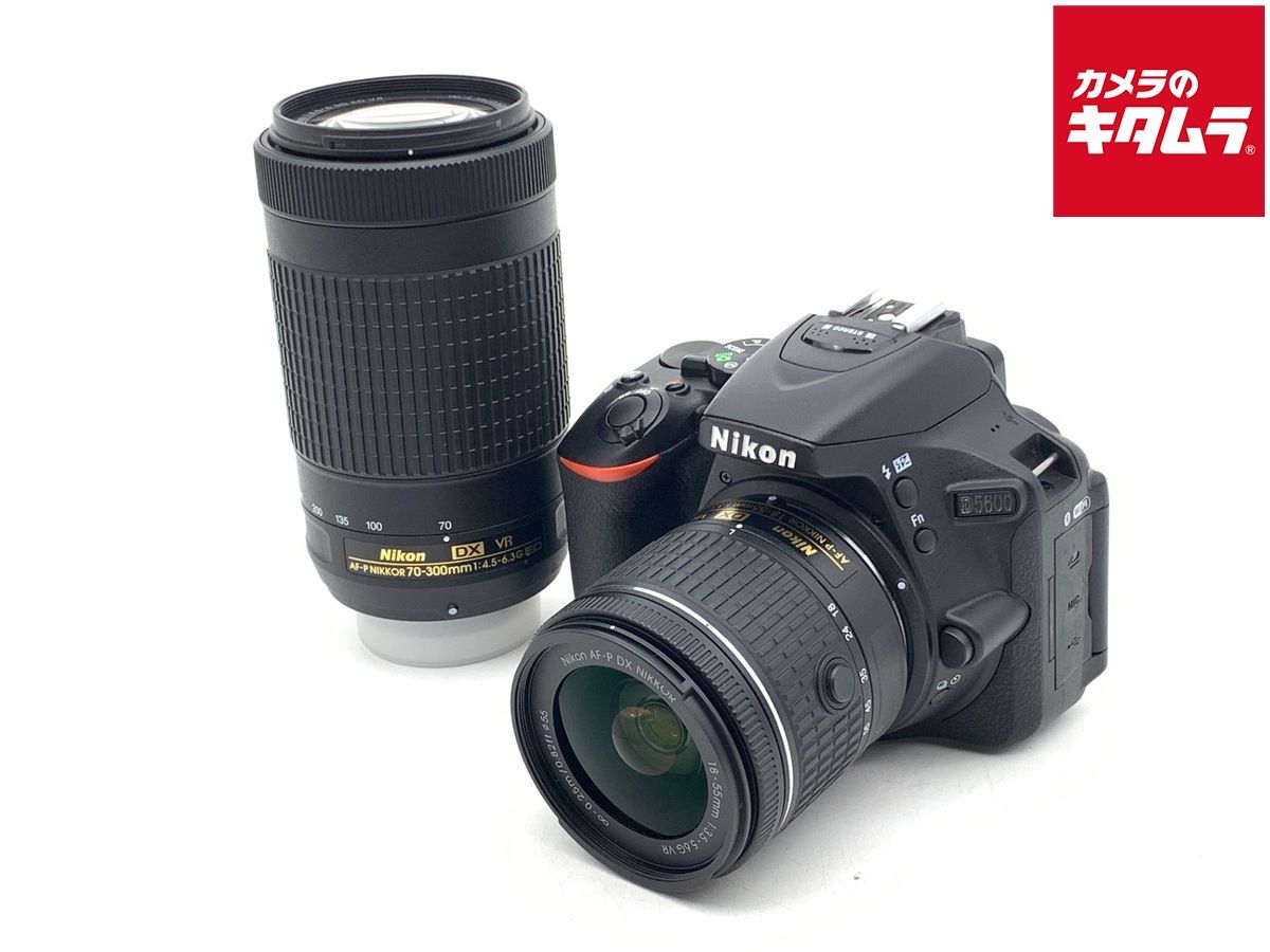 【中古】 【並品】 ニコン D5600 ダブルズームキット