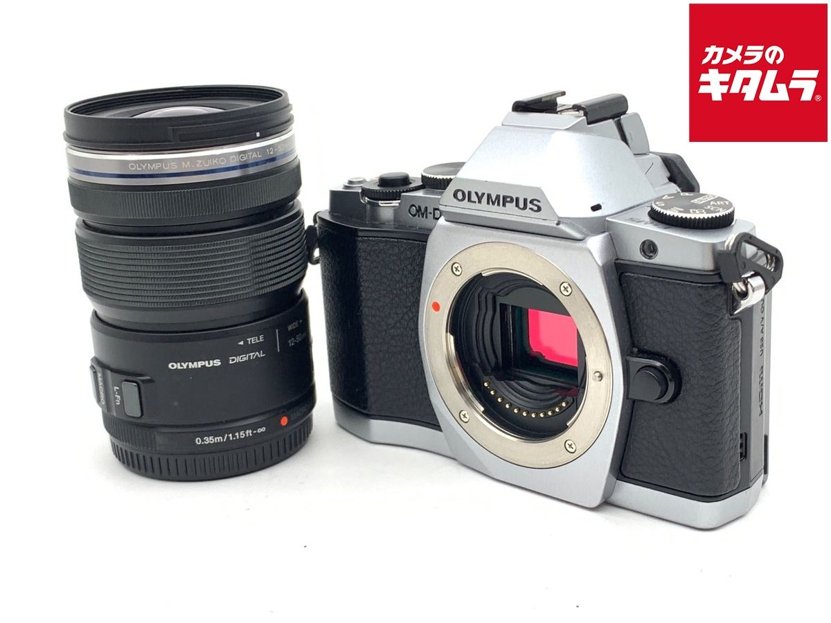 【中古】 【良品】 オリンパス OM-D E-M5 レンズキット ブラック