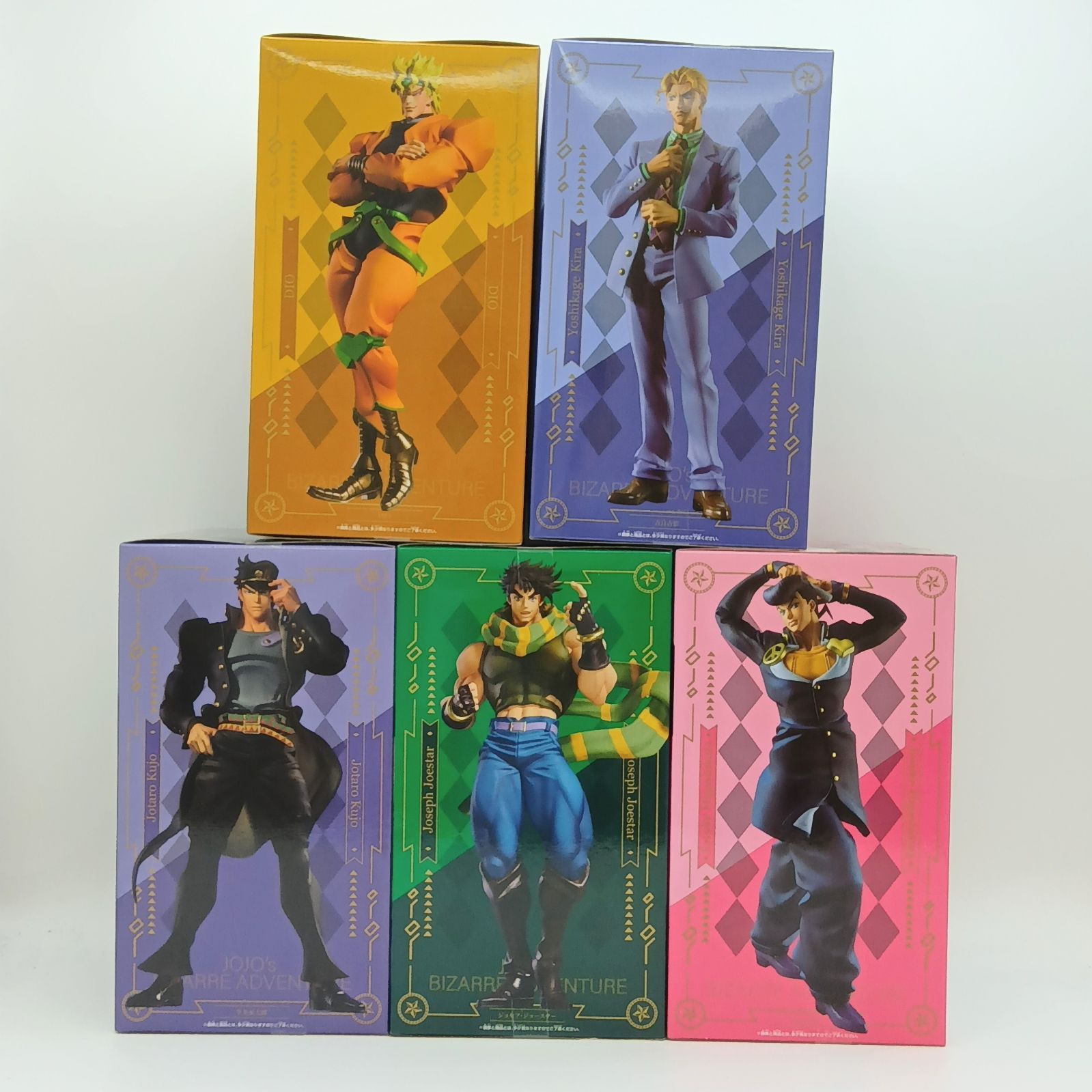 未開封】ジョジョの奇妙な冒険 フィギュア 5体セット まとめ売り 