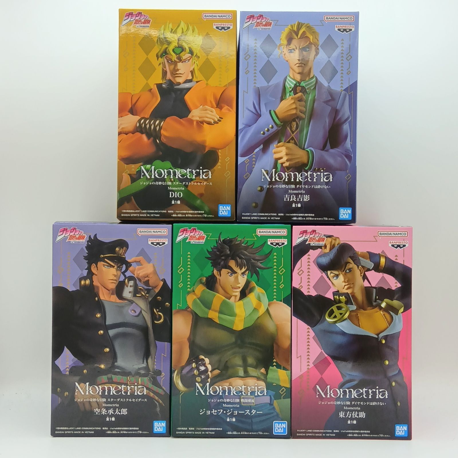 未開封】ジョジョの奇妙な冒険 フィギュア 5体セット まとめ売り