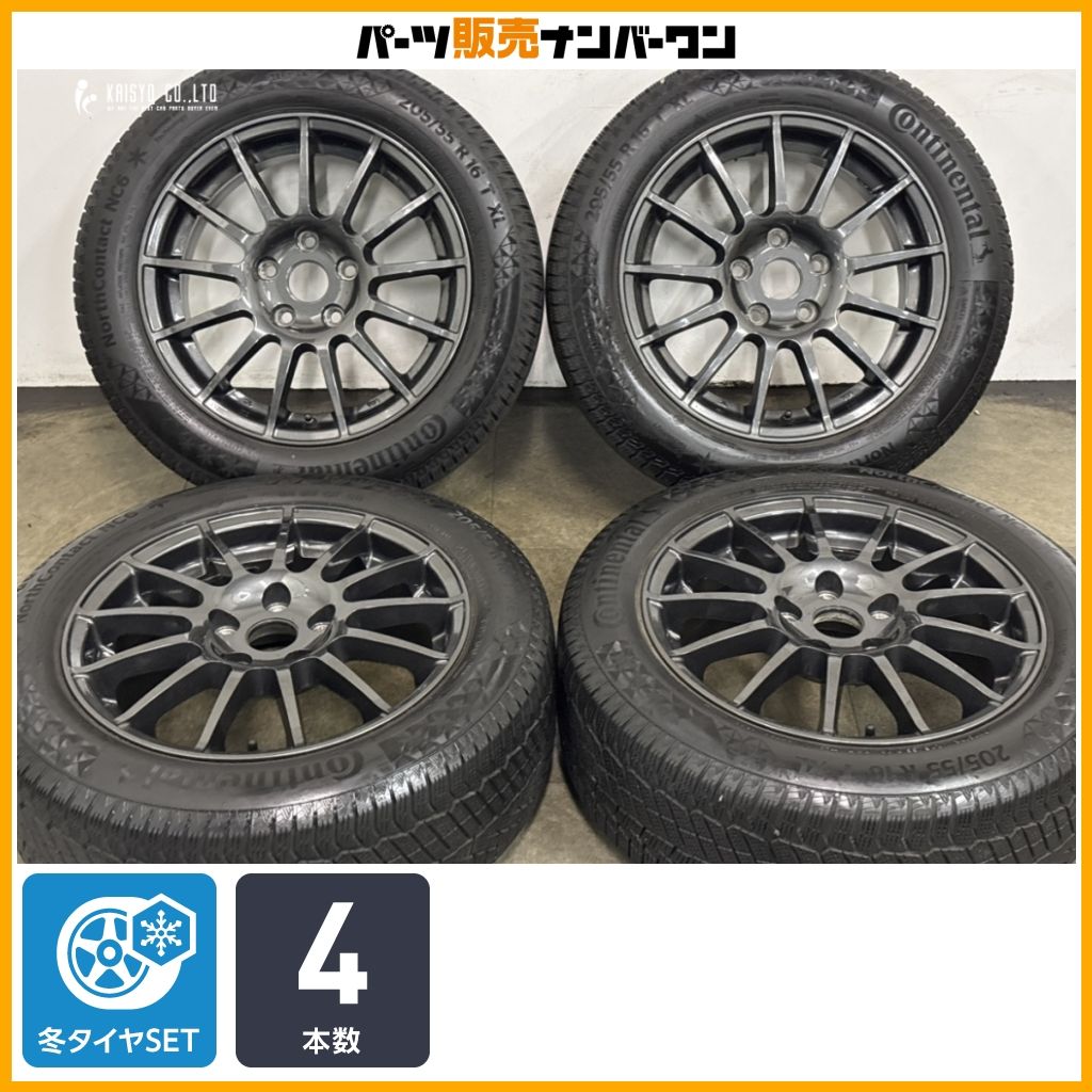 交換用に】Weds IRVINE F01 16in 7J +48 PCD112 コンチネンタル ノース