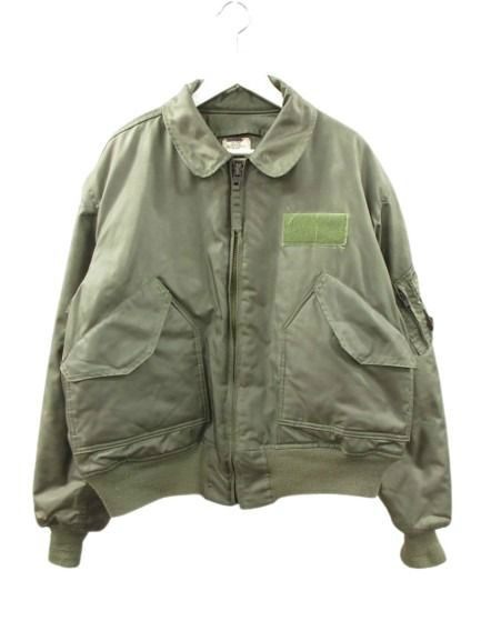 アルファ ALPHA U.S.AF 米軍 90s CWU45/P フライトジャケット アラミド オリーブ XL