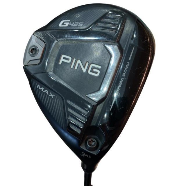 【中古】 ピン G425 MAX 3W フェアウェイウッド FW 純正特注シャフト (フレックスS) メンズ 男性用 右利き 右用 Cランク ゴルフクラブ