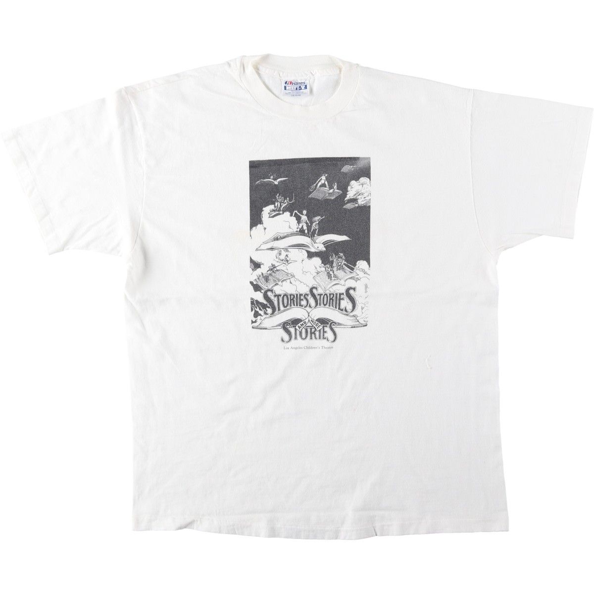 古着 90年代 ヘインズ Hanes Los Angeles Children's Theatre アートTシャツ USA製 メンズL相当 ヴィンテージ/eaa654502