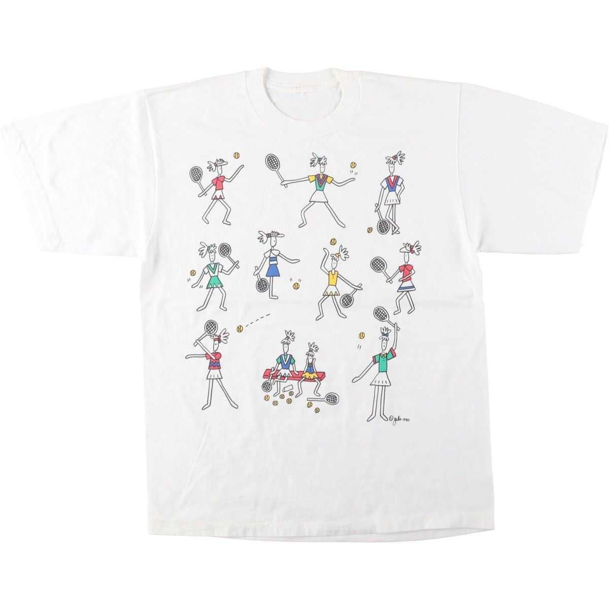 古着 90年代 アートTシャツ メンズM相当 ヴィンテージ/eaa654504