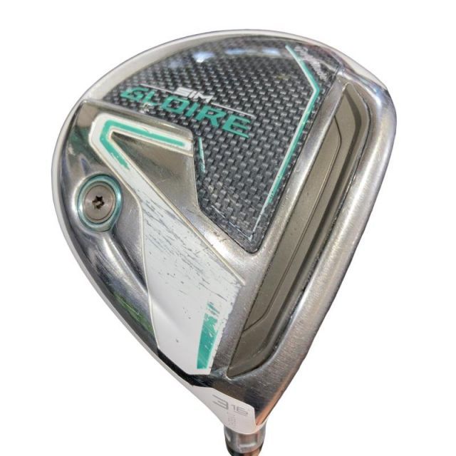 【中古】 テーラーメイド SIM GLOIRE 3W レディース フェアウェイウッド FW AIR Speeder TM(FW) (フレックスL) レディース 女性用 右利き 右用 Dランク ゴルフクラブ