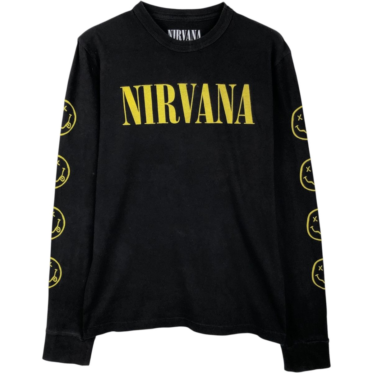 古着 NIRVANA ニルヴァ―ナ ロンT バンドTシャツ バンT レディースS相当/eaa652744