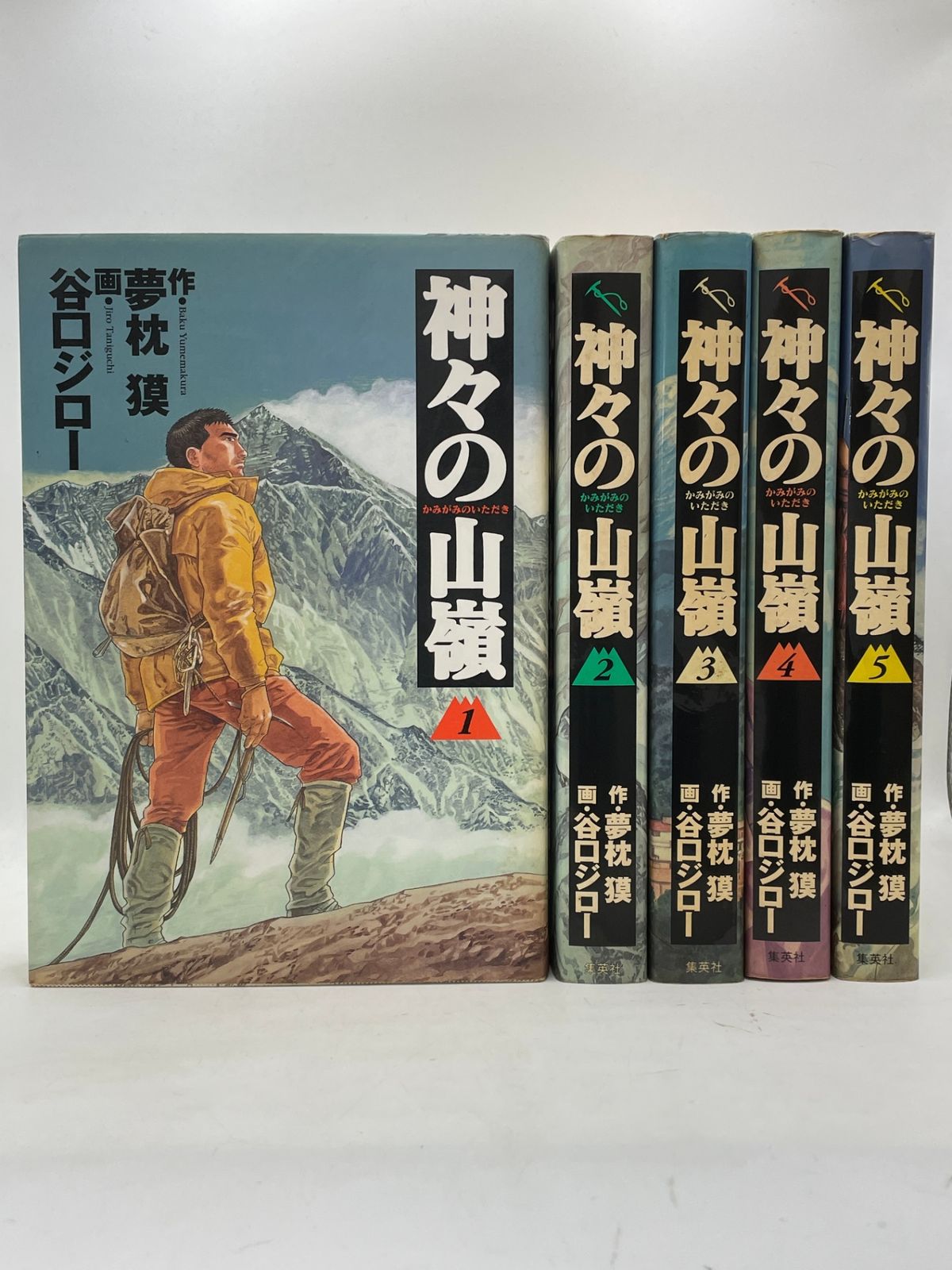全巻セット】 神々の山嶺(いただき) 全1~5巻 谷口 ジロー BUSINESS