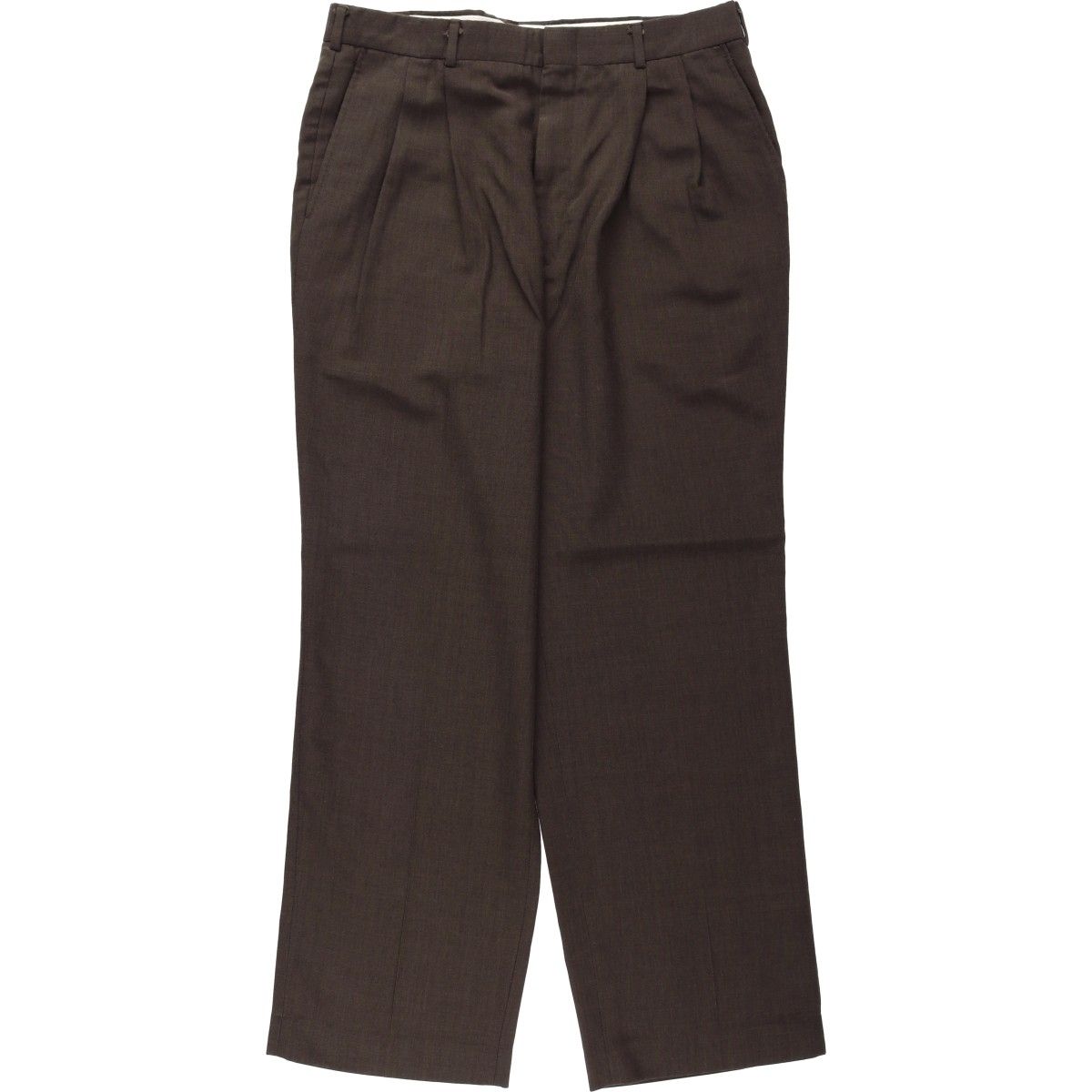 古着 80~90年代 タウンクラフト TOWNCRAFT Pleated Trousers ツータック スラックスパンツ USA製 メンズw34相当 ヴィンテージ/eaa622808