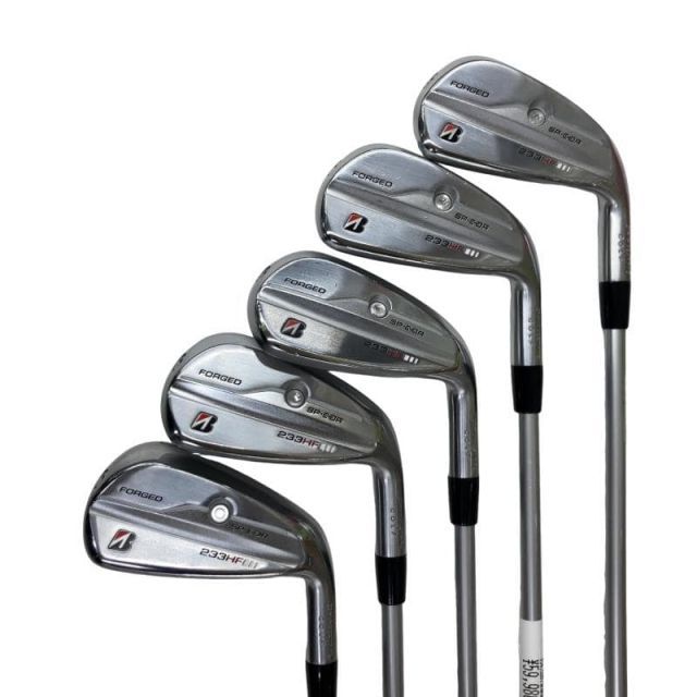 【中古】 ブリヂストン BRIDGESTONE 233HF 5S アイアンセット IR SPEEDER NX BS40i (フレックスその他) メンズ 男性用 右利き 右用 Cランク ゴルフクラブ