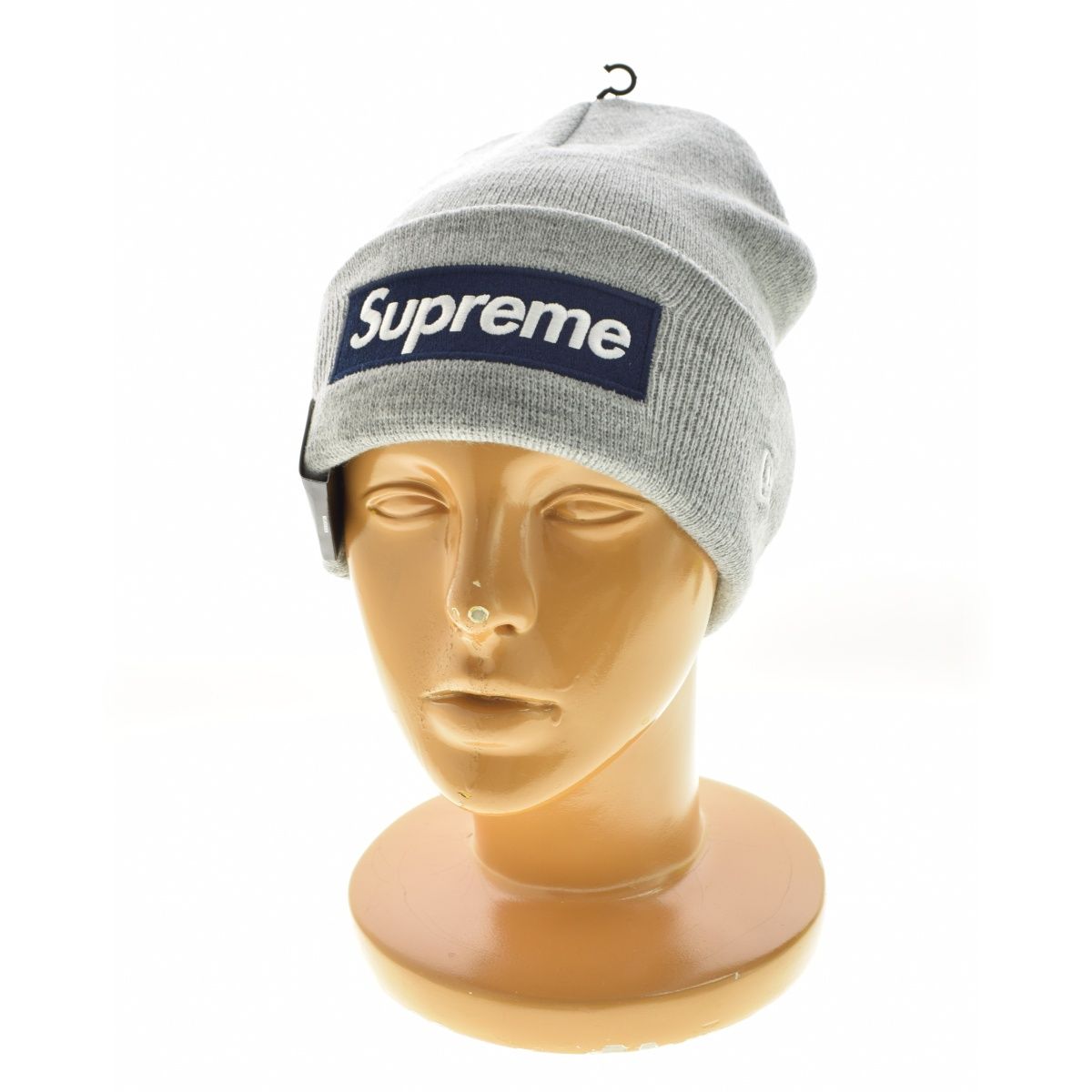 supremeリアルツリーボックスロゴ新品NEWERAニット帽 SUPREME×NEWERA】25AW Box Logo Beanie Heather Greyニットキャップ