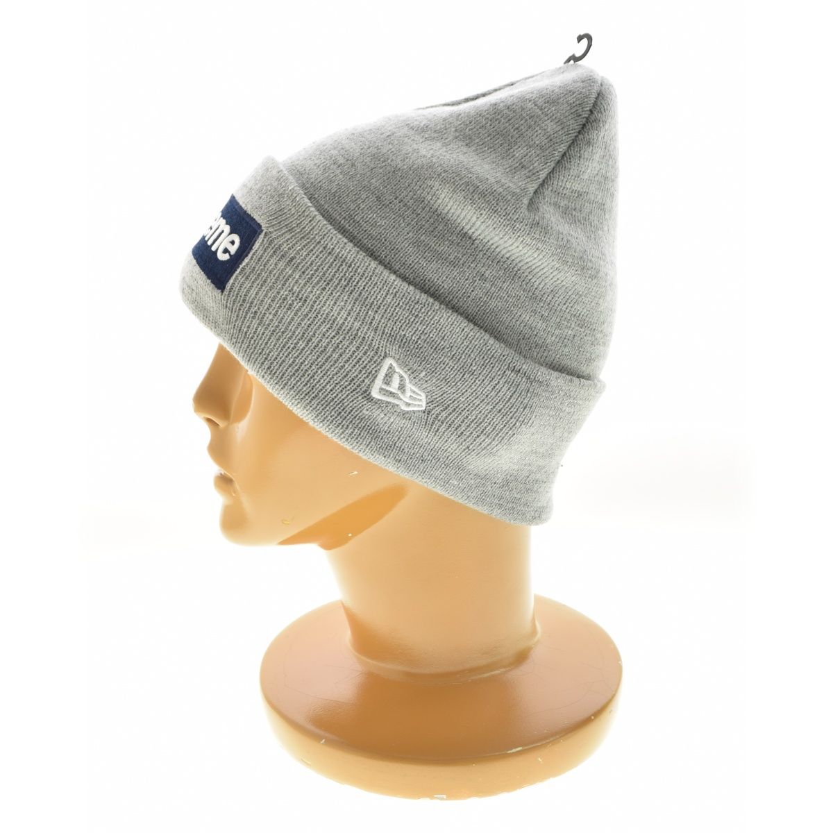 SUPREME×NEWERA】25AW Box Logo Beanie Heather Greyニットキャップ
