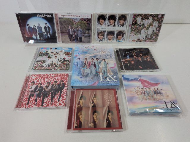 ジャニーズ 10点以上 ディスク系セット 10点 King＆prince 未開封CD