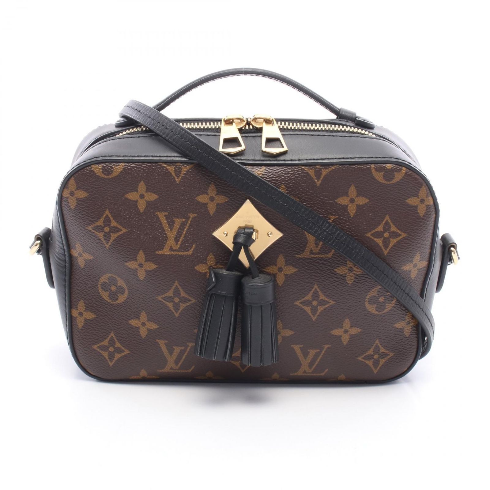 LOUIS VUITTON ルイ・ヴィトン サントンジュ モノグラム ノワール ショルダーバッグ