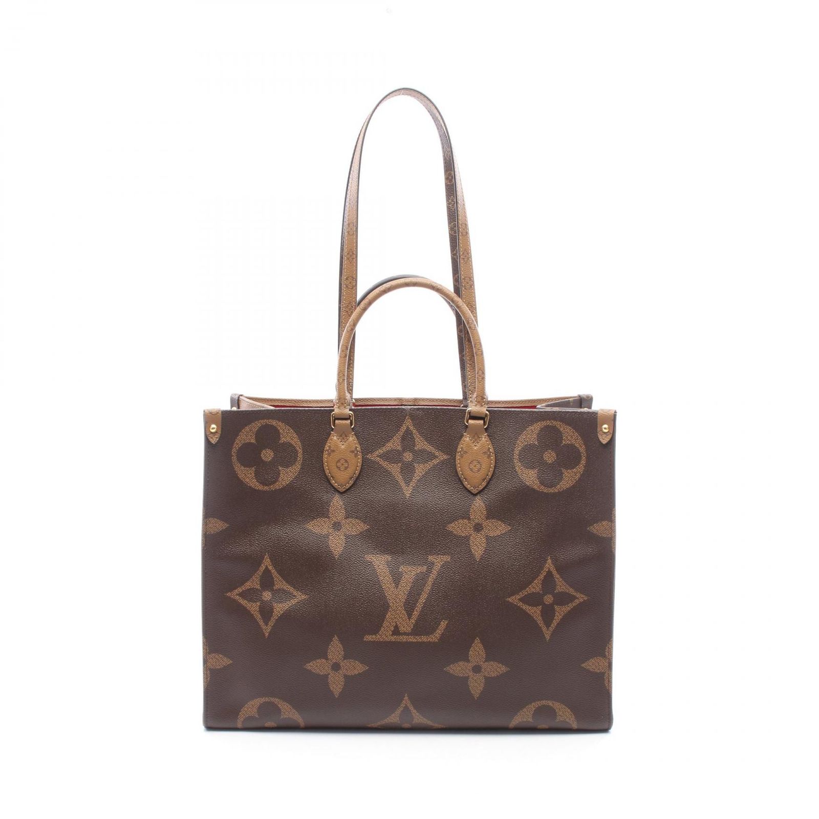 LOUIS VUITTON ルイ・ヴィトン オンザゴーGM モノグラムジャイアント リバース 2WAY トートバッグ