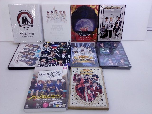 G0203-02★CD/DVD ジャニーズコレクション　キンプリ　等 ジャニーズ 10点 ディスク系セット 10点 King＆Prince - メルカリ