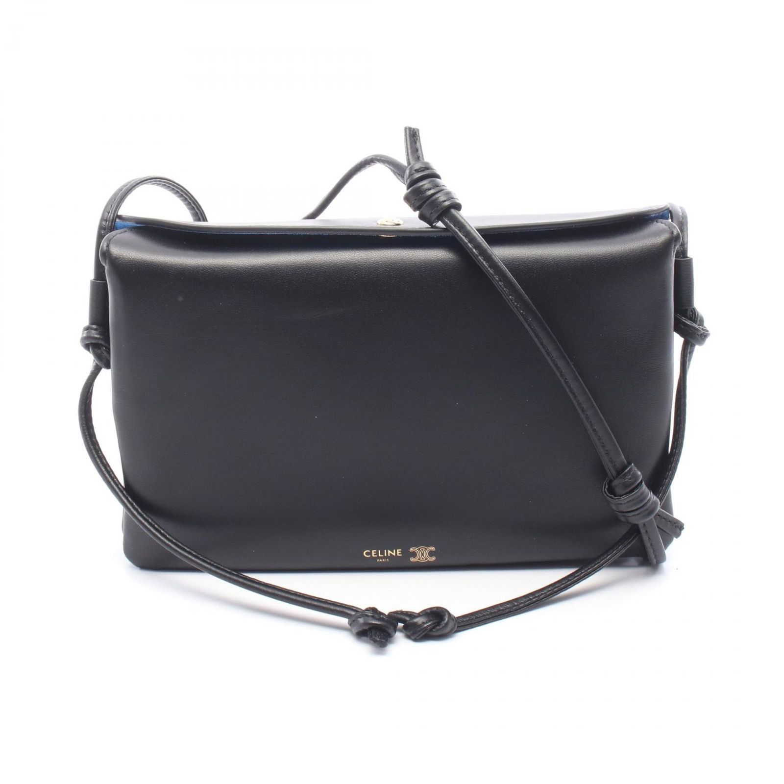 CELINE セリーヌ トリオ フラップ ショルダーバッグ