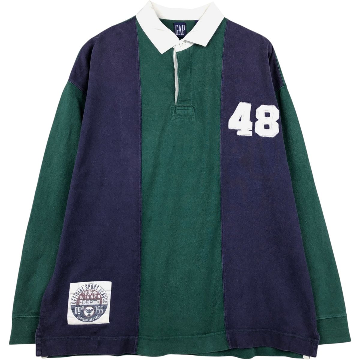 古着 90年代 ギャップ GAP オールドギャップ 長袖 ラガーシャツ メンズXL相当 ヴィンテージ/eaa652210 7,392円