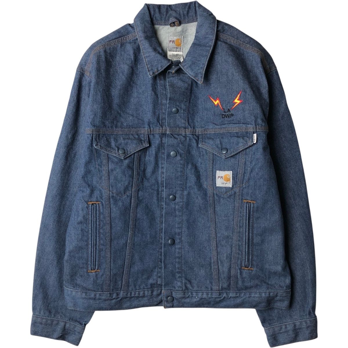 古着 00年代 カーハート Carhartt FRシリーズ デニムジャケット Gジャン メンズL相当/eaa654867