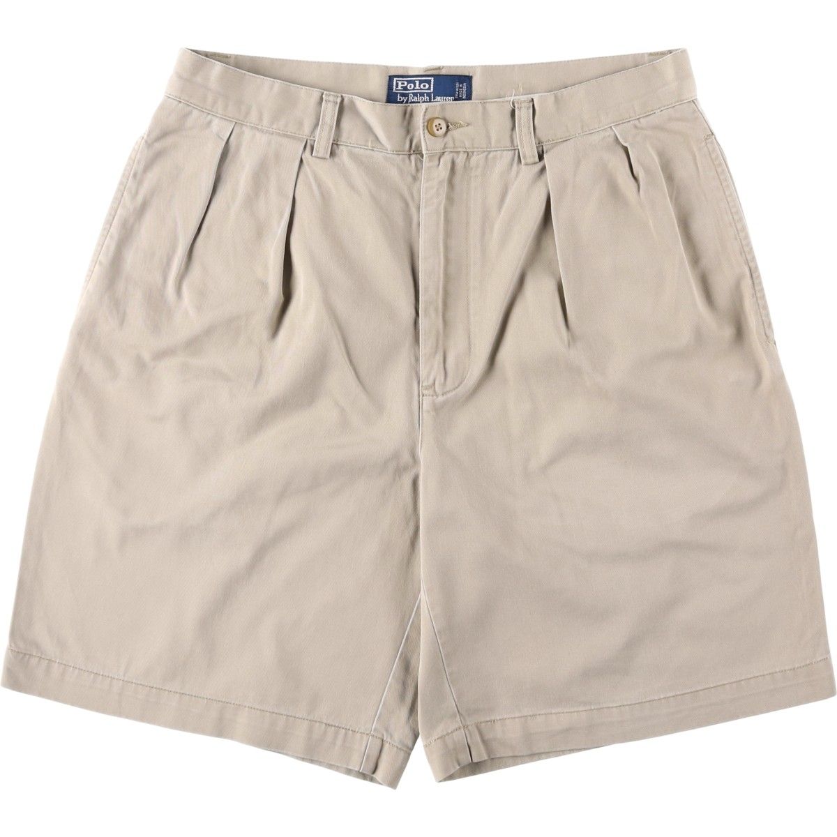 古着 ラルフローレン Ralph Lauren POLO by Ralph Lauren TYLER SHORT ツータック チノショーツ ショートパンツ メンズw32相当/eaa653471