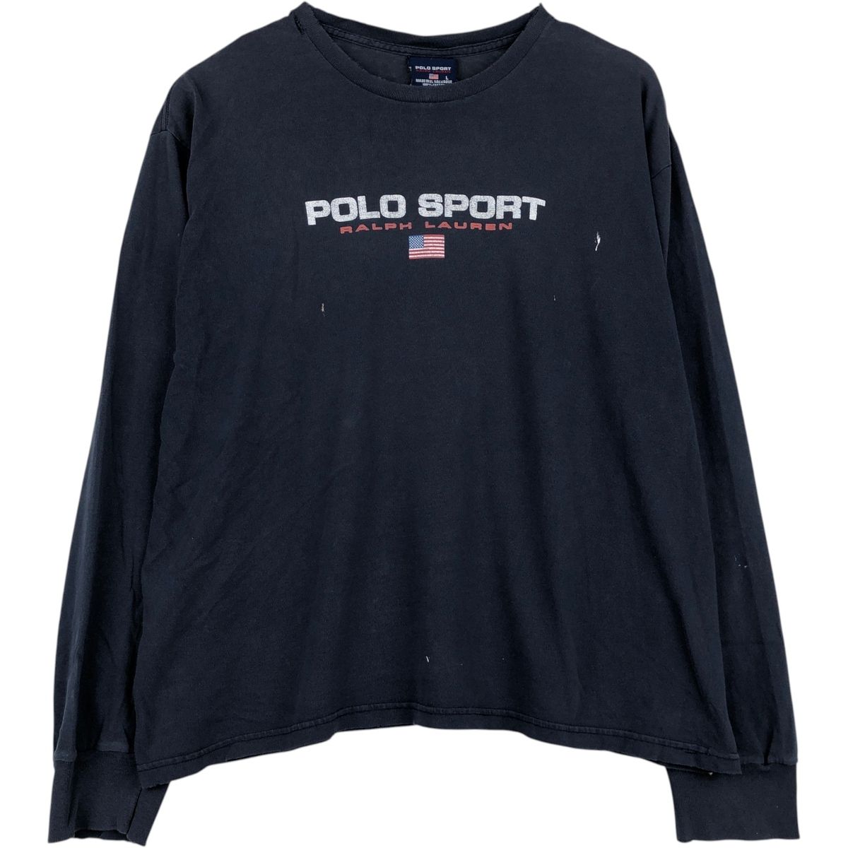古着 90年代 ラルフローレン Ralph Lauren POLO SPORT ポロスポーツ ロングTシャツ ロンT メンズL相当 ヴィンテージ/eaa655123