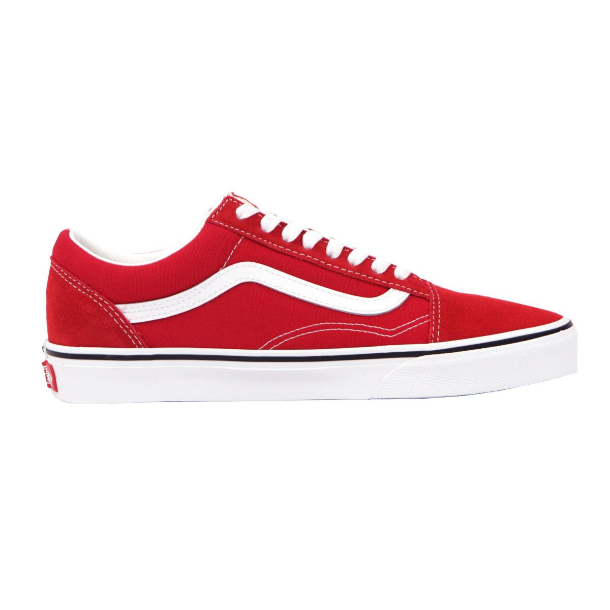 【26.0cm～29.0cm】バンズ メンズ スニーカー 正規販売店 VANS 靴 オールドスクール VANS OLD SKOOL RACING RED/TRUE WHITE VN0A4BV5JV6