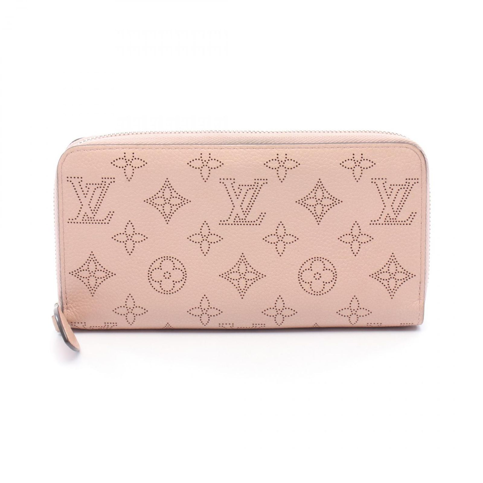 LOUIS VUITTON ルイ・ヴィトン ジッピーウォレット マヒナ マグノリア ラウンド長財布