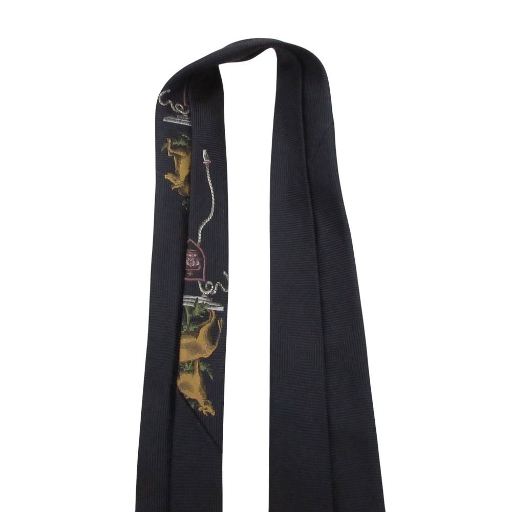 美品 Dominique France ドミニックフランス ネクタイ スリークラウン