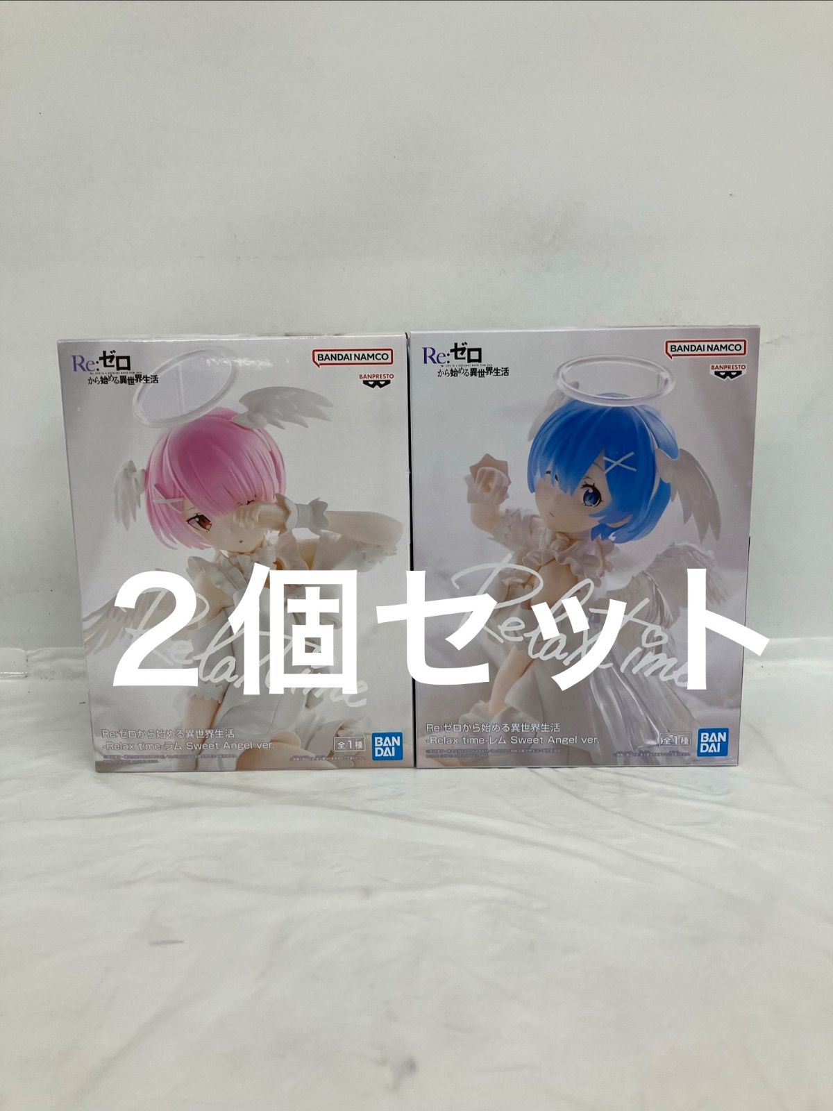 未開封 Reゼロから始める異世界生活 Relax time Sweet Angel レム ラム
