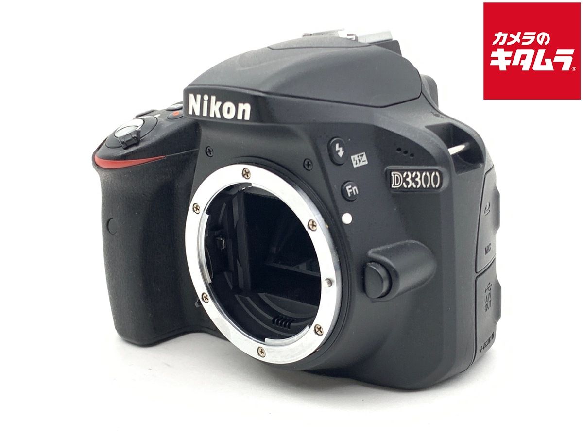 【中古】 【並品】 ニコン D3300 ボディ ブラック 13,291円
