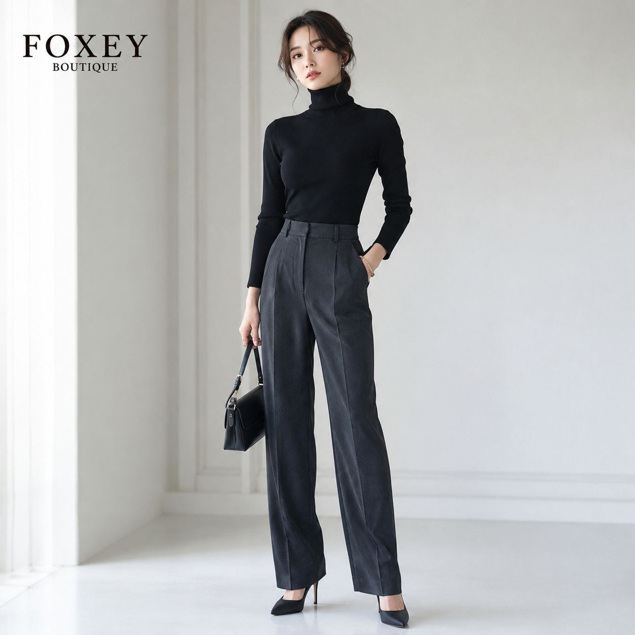 極美品 / 定番グレースウール】FOXEY BOUTIQUE / フォクシーブティック