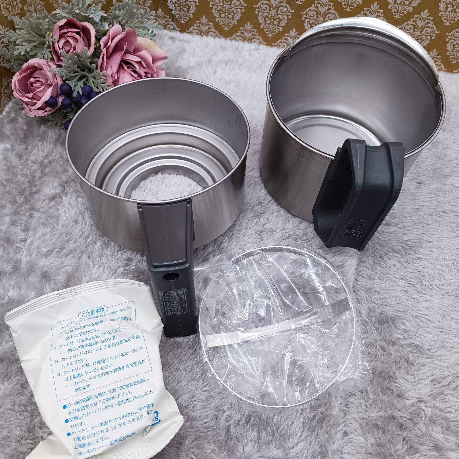 Panasonic 》 ☆未使用品☆ パナソニック 天ぷら油クリーナー レッツ