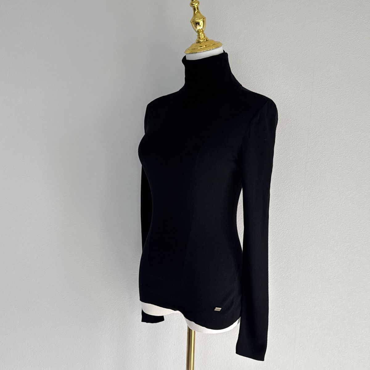 現行 近年モデル フォクシー グレースウール タートルネックニット 40 極美品 / 定番グレースウール】FOXEY BOUTIQUE / フォクシーブティック