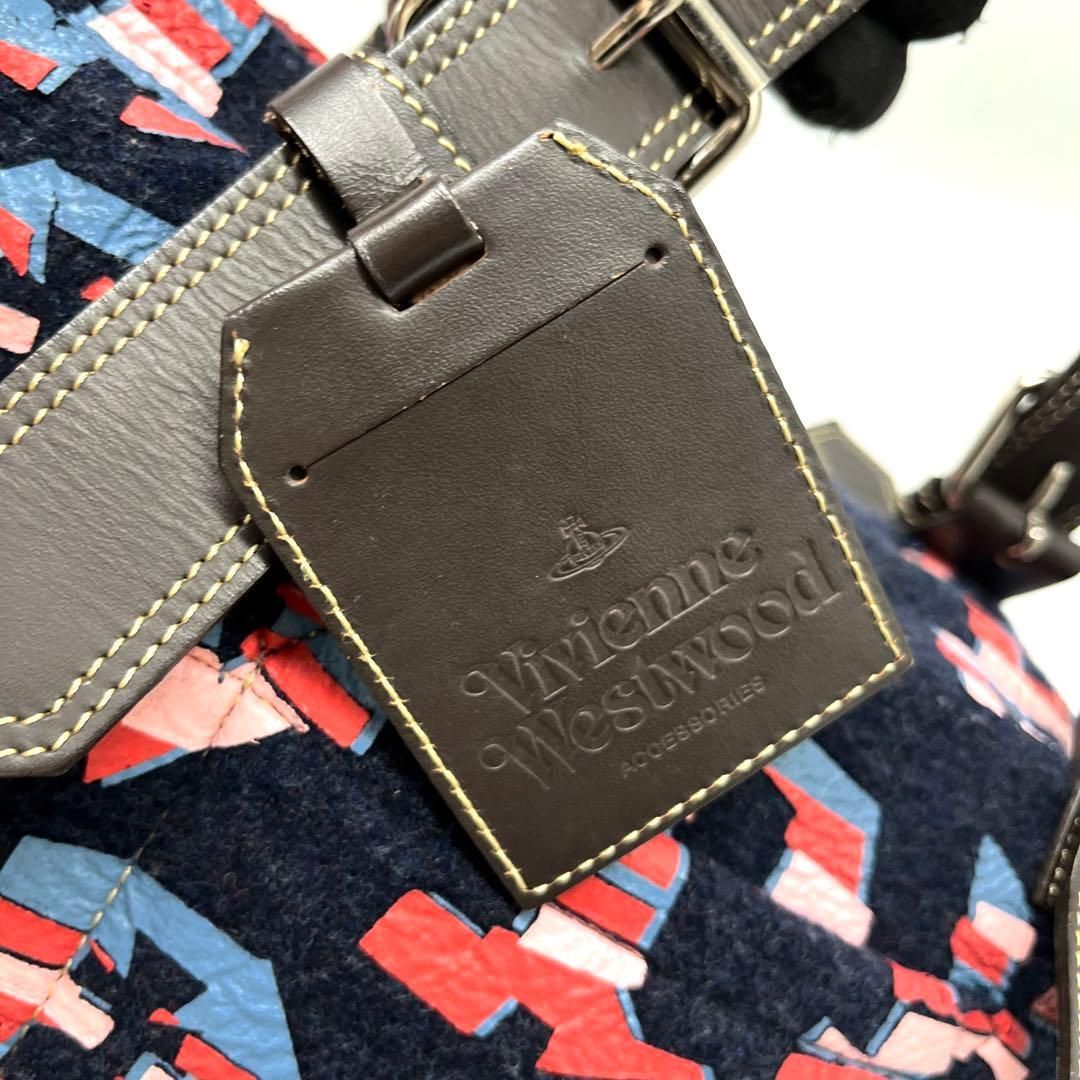 Vivienne Westwood Big Logo Felt Tote - メルカリ