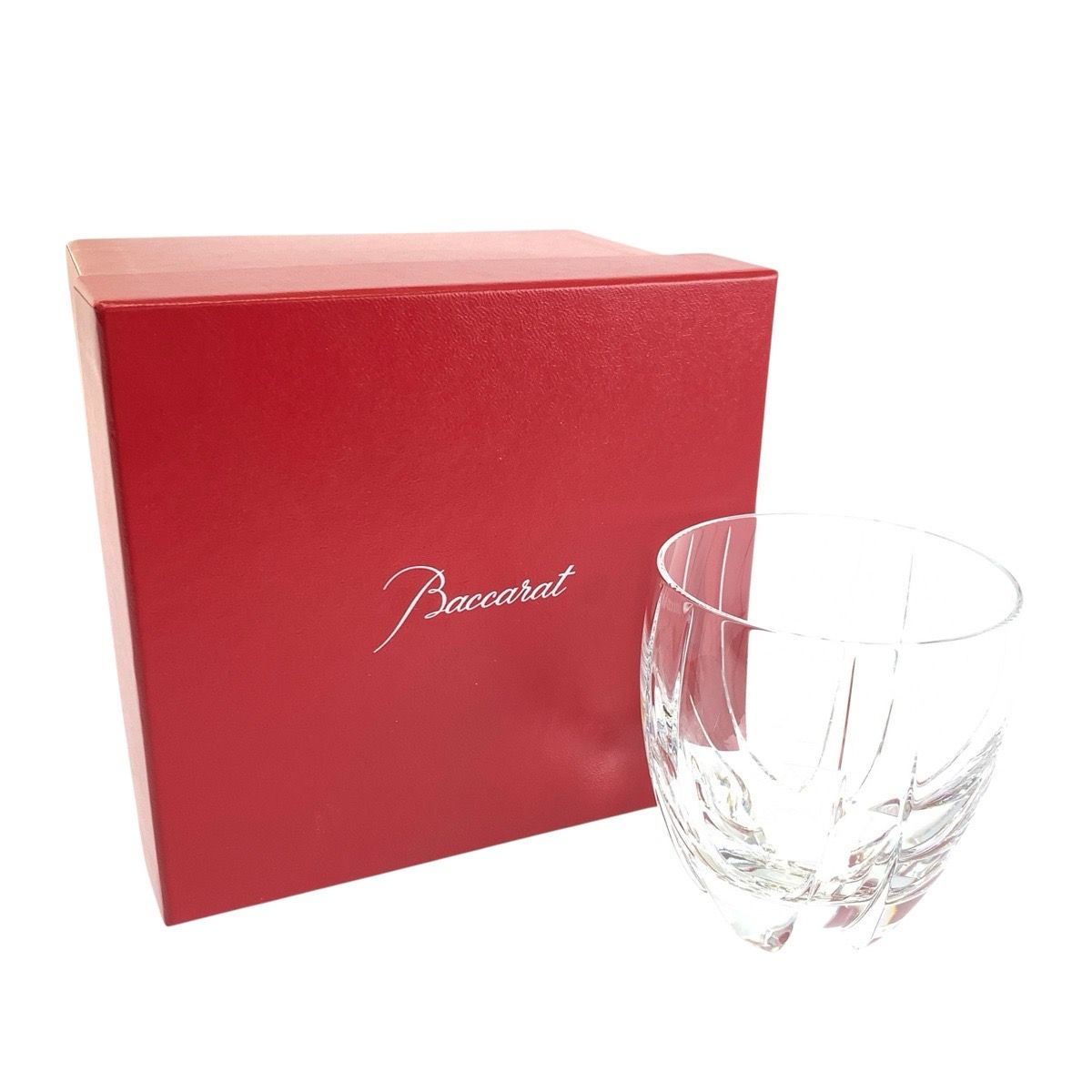 超美品 Baccarat バカラ ネプチューン ロックグラス クリア ガラス 