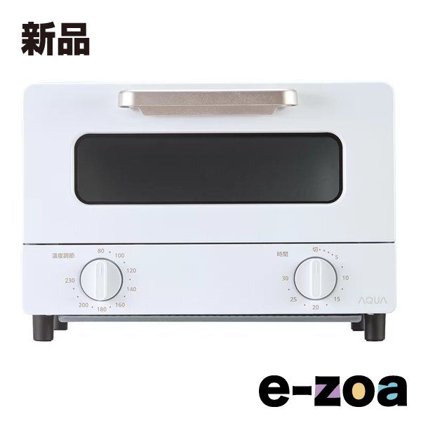 AQUA アクア トースター 1400W/2枚焼き/ホワイト AQT-CG12T W (2683683)