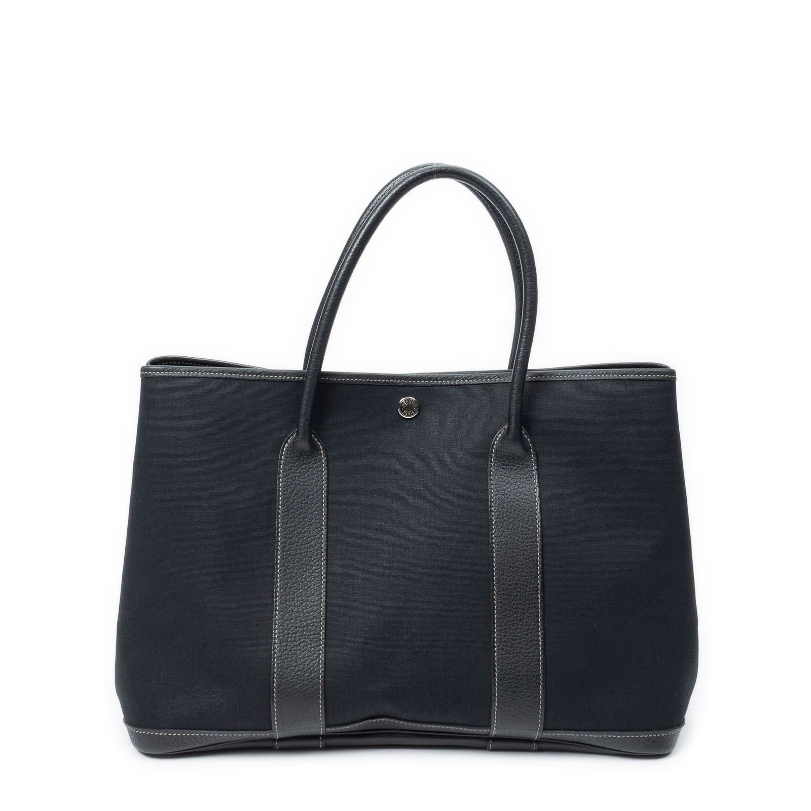 [中古] HERMES エルメスガーデンパーティー黒トワルオフィシェA