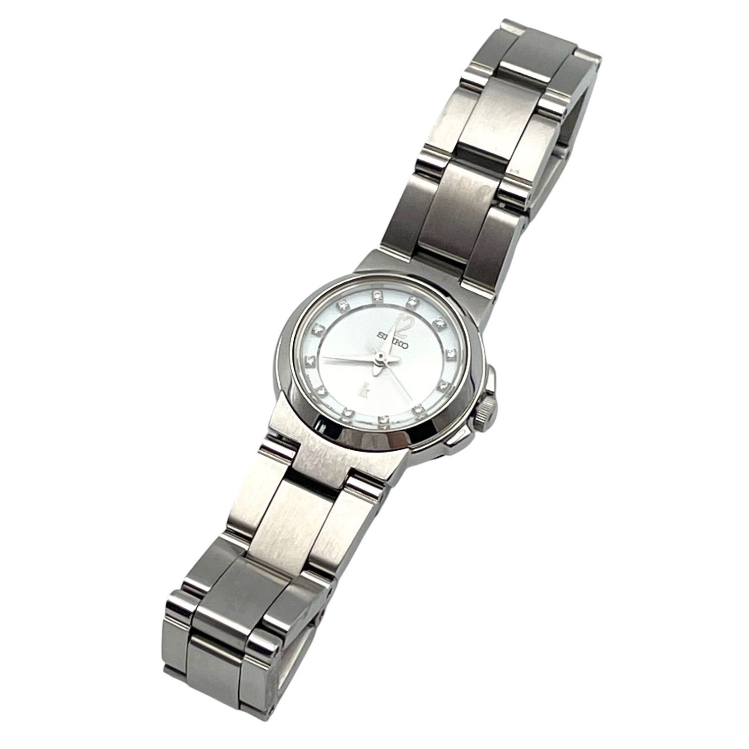 使用わずか 稼働/新品電池 セイコー ルキア SEIKO lk LUKIA 1F21-0AD0