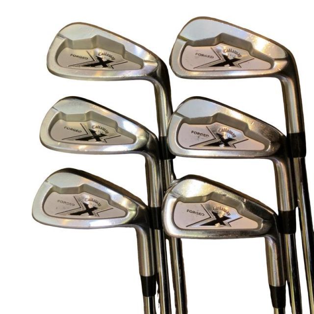 【中古】 キャロウェイ X FORGED 6S アイアンセット IR NS PRO 950GH (フレックスS) メンズ 男性用 右利き 右用 Dランク ゴルフクラブ