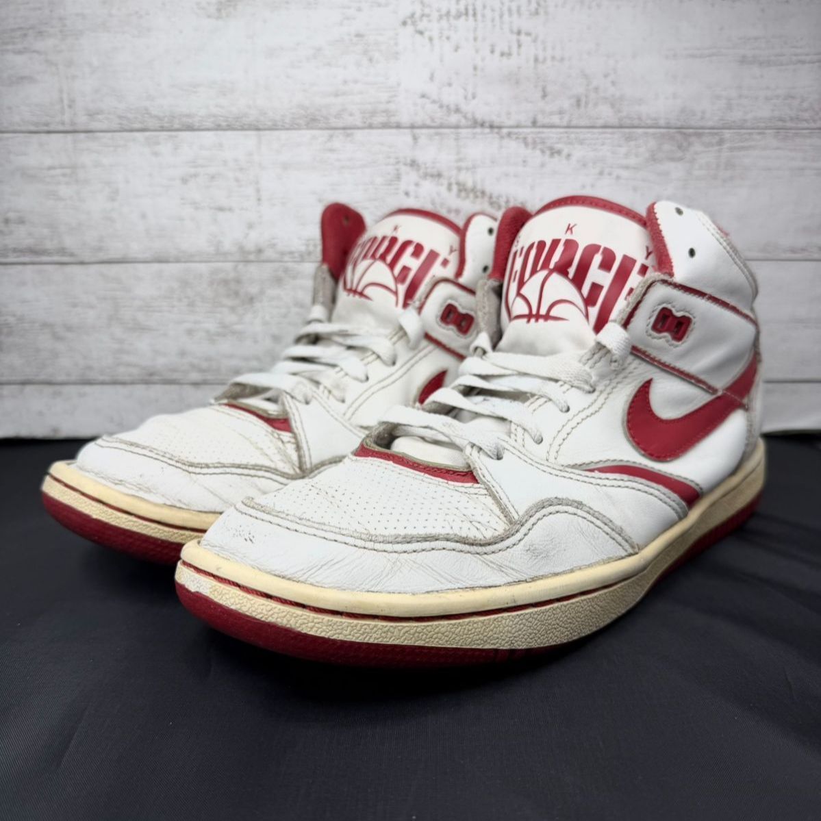 Nike Sky Force 88 Vintage ナイキ スカイフォース 88 ヴィンテージ ホワイト レッド 白 赤 27.5 cm メンズ ナイキ スニーカー 429772-100 L05057