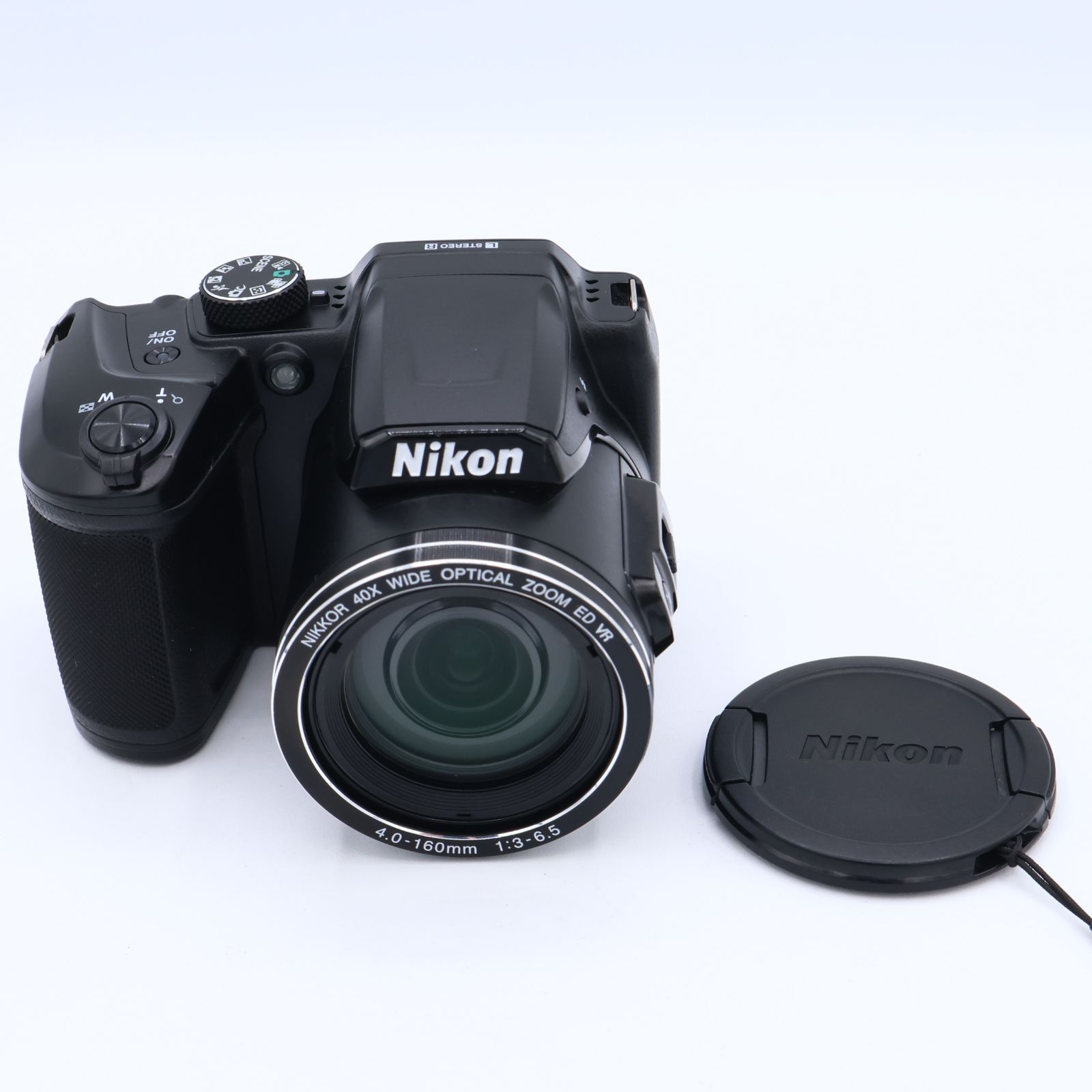 Nikon ニコン デジタルカメラ COOLPIX B500 光学40倍ズーム 1602万画素 単三電池 ブラック B500BK #260610_20047200