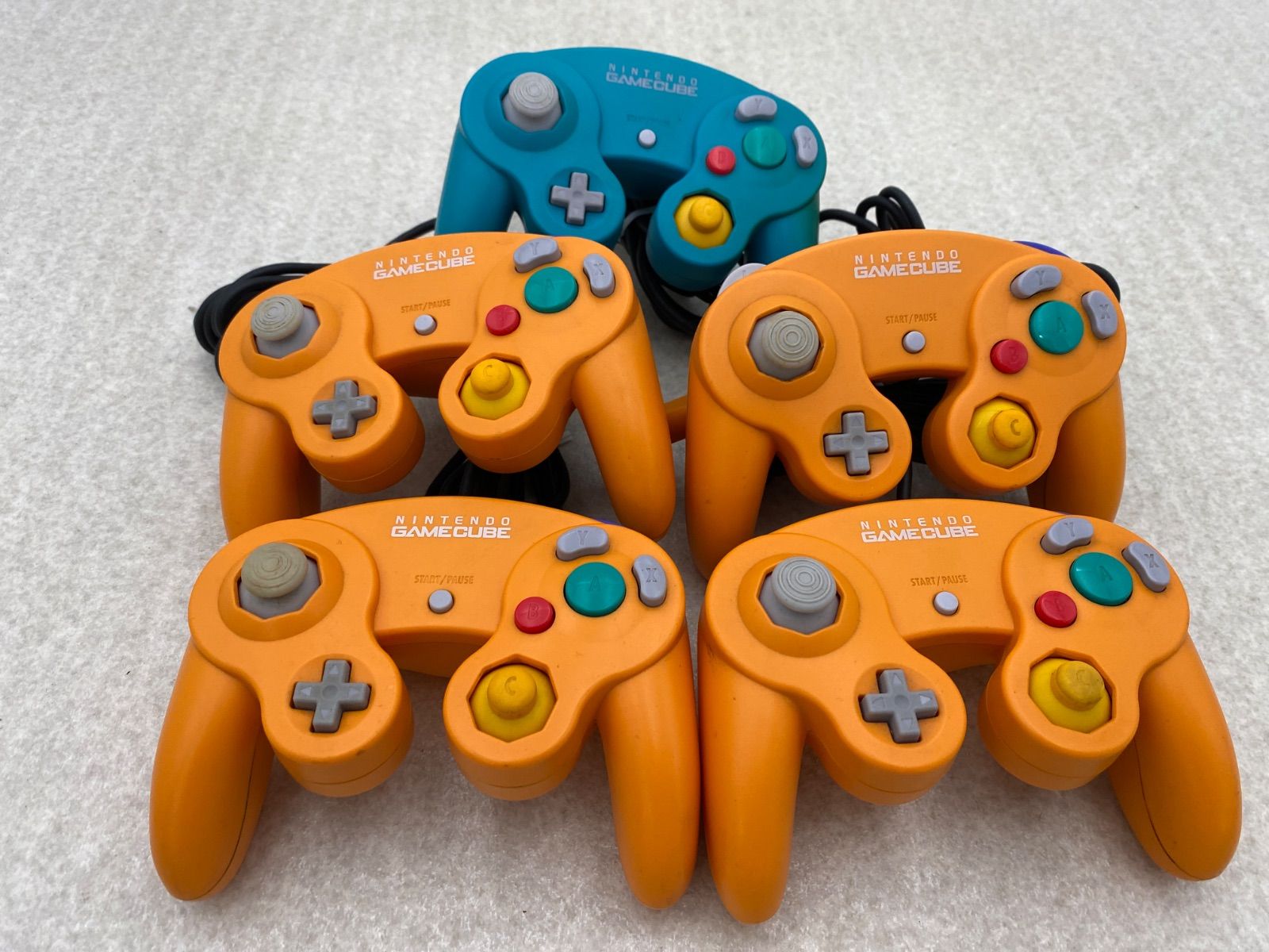 ニンテンドーゲームキューブ コントローラー ジャンク まとめ売り 20点