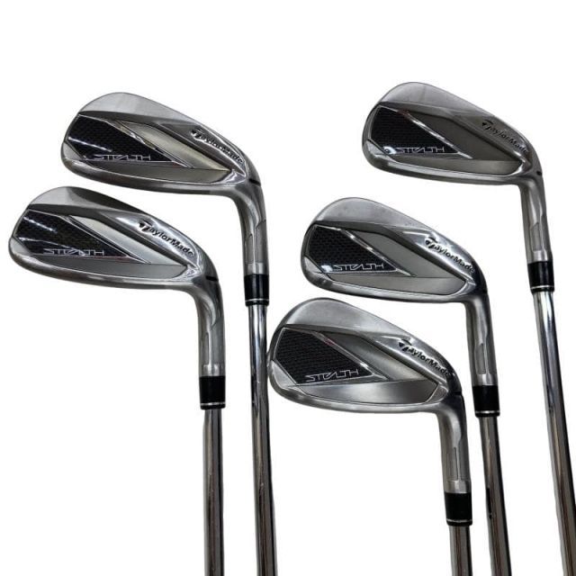 【中古】 テーラーメイド STEALTH 5S アイアンセット IR KBS MAX MT85 JP (フレックスS) メンズ 男性用 右利き 右用 Cランク ゴルフクラブ