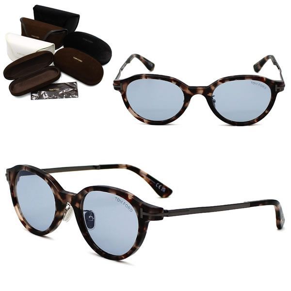 トムフォード サングラス TOM FORD FT1234-D/S 55A 51 TF1234 ハバナ ライトブルー EYEWEAR アジアンフィット メンズ レディース ユニセックス