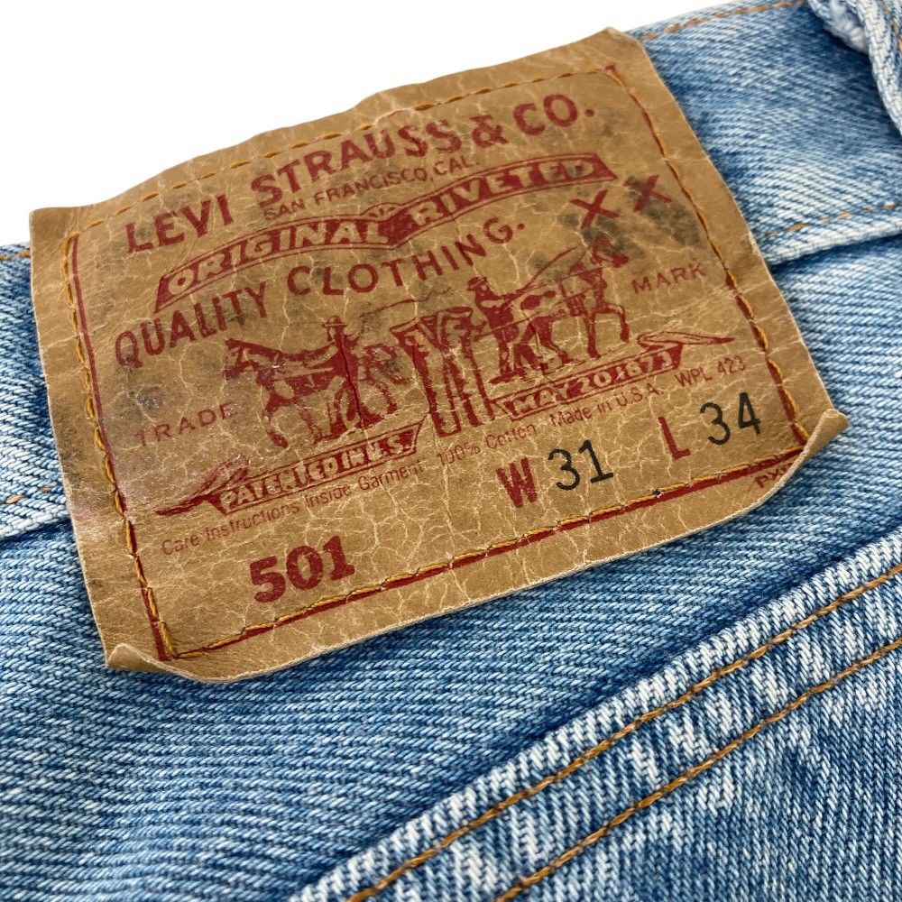 LEVIS/リーバイス/501/USA製/ボタン裏653/デニム/メンズ/RS1895 - メルカリ