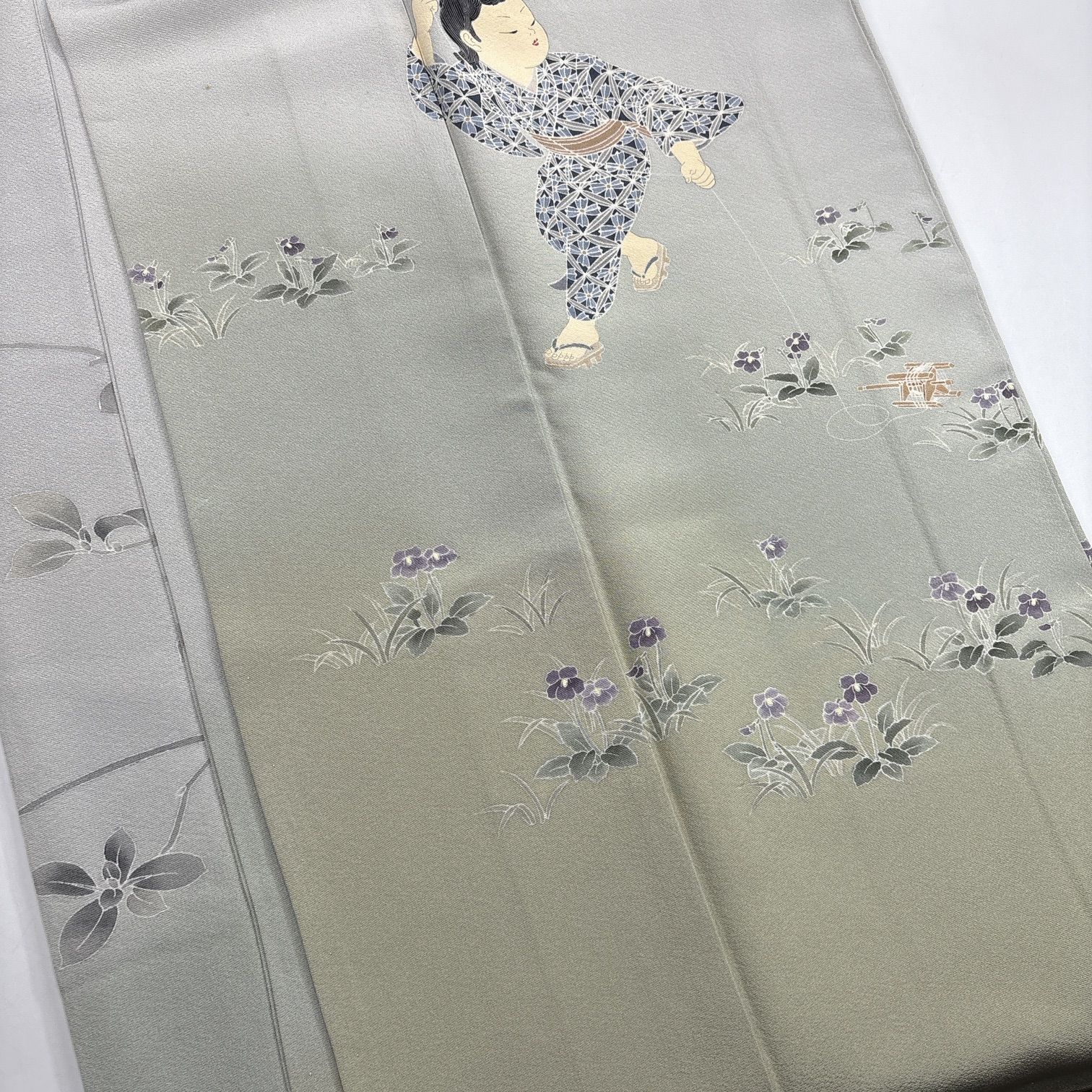 訪問着 5枚 正絹 着物まとめ売り【6504】同梱購入歓迎 リメイク用