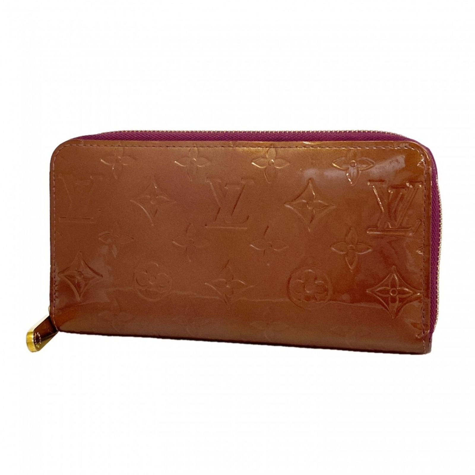 ルイ・ヴィトン(Louis Vuitton) ルイ・ヴィトン 長財布 ヴェルニ ジッピーウォレット M93575 ヴィオレットレディース