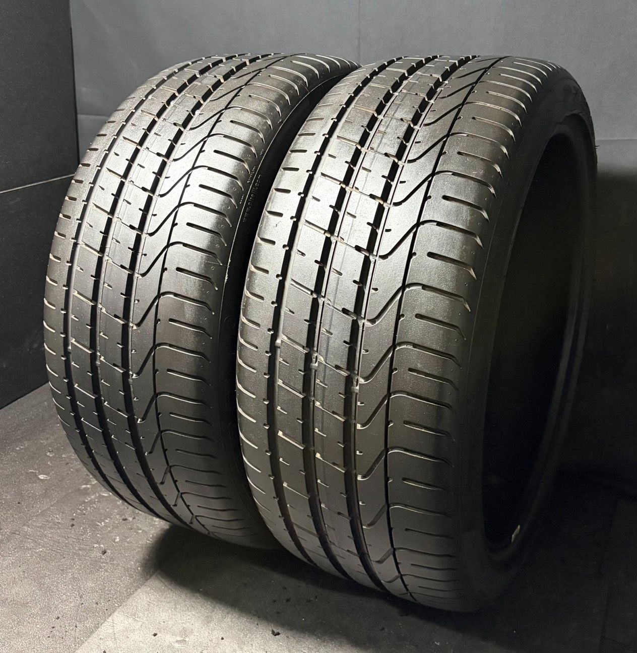 うっすらイボ　2019年製 約9.8分山 ピレリ　PIRELLI ピーゼロ　P ZERO BL 275/35R21 2本 h_2529