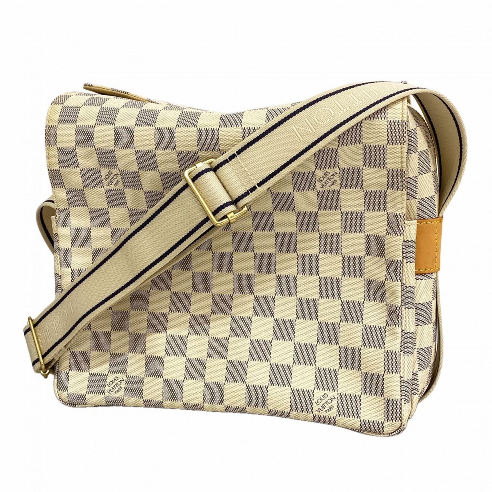 ルイ・ヴィトン(Louis Vuitton) ルイ・ヴィトン ショルダーバッグ ダミエ・アズール ナヴィグリオ N51189 ホワイトメンズ