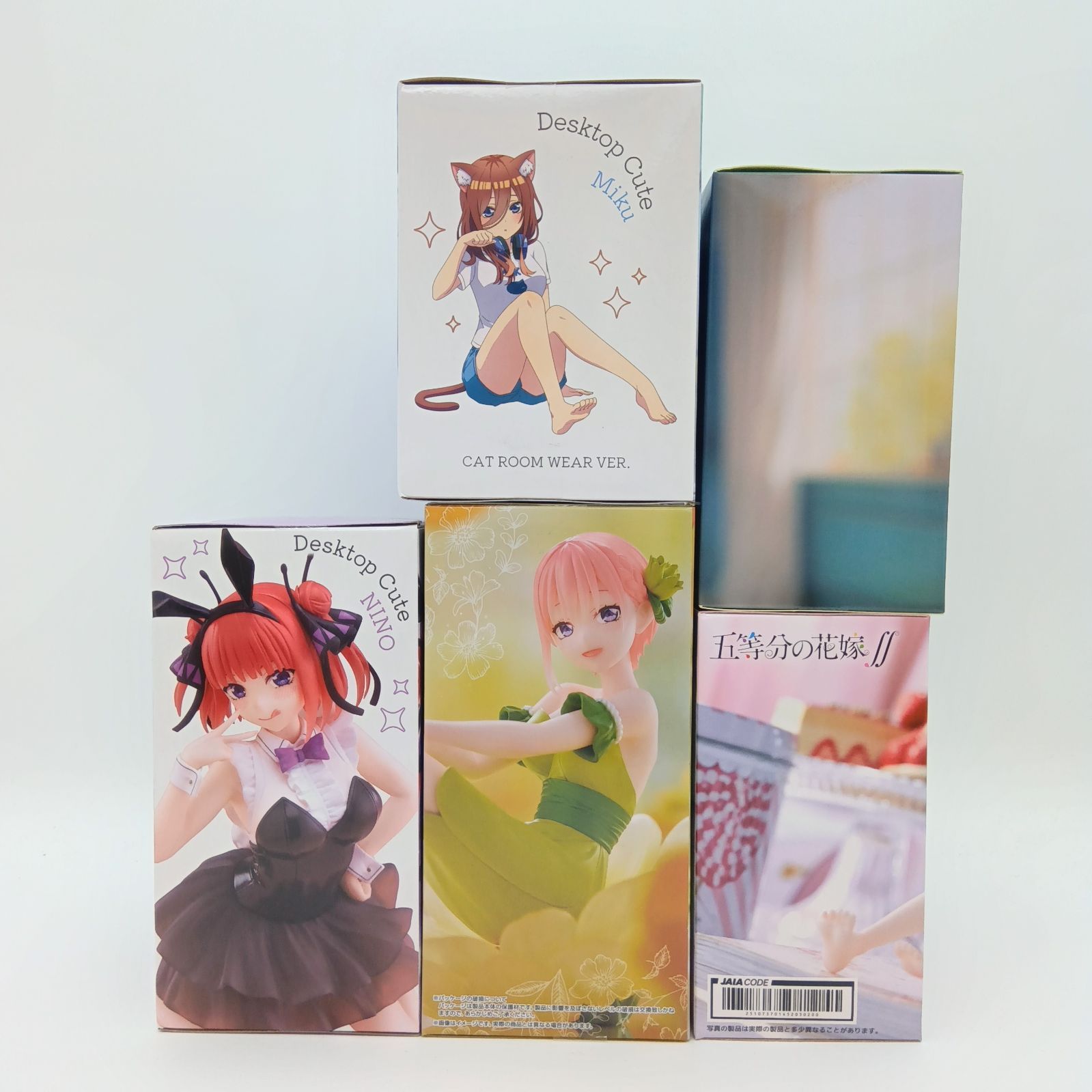 未開封】五等分の花嫁 フィギュア 5体セット まとめ売り 中野一花 中野
